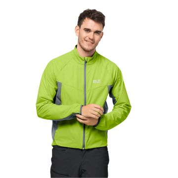Kurtka softshellowa męska Jack Wolfskin TOURER SOFTSHELL JKT M spring lime