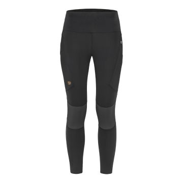 Damskie legginsy trekkingowe Fjallraven Abisko Trekking Tights Pro black
