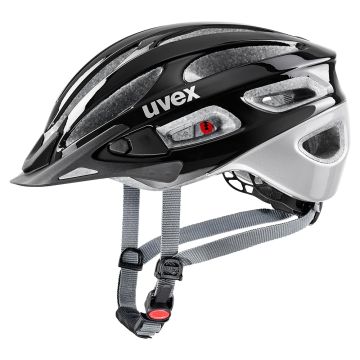 Damski kask rowerowy Allround Uvex TRUE black/silver