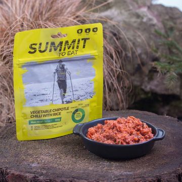 Liofilizat Summit to Eat WARZYWA CHIPOTLE chilli z ryżem 136 g (na porcję 486 g, 628 kcal)