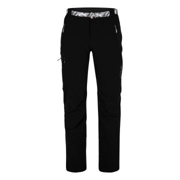 Męskie spodnie softshellowe Milo Vino black