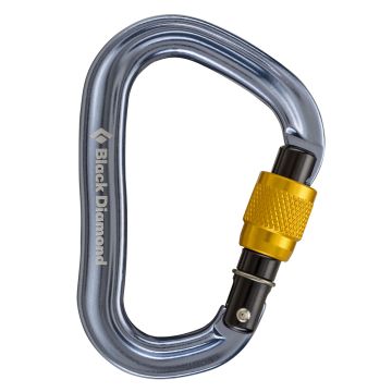 Karabinek wspinaczkowy Black Diamond HMS zakręcany VAPORLOCK SCREWGATE