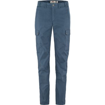 Damskie spodnie trekkingowe Fjallraven Stina Trousers Regular indigo blue