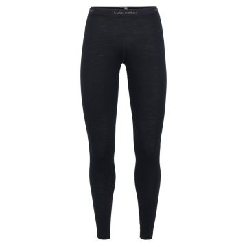 Legginsy termoaktywne damskie Icebreaker 200 oasis black
