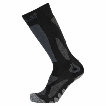 Skarpety narciarskie Jack Wolfskin SKI MERINO SOCK HIGH CUT black