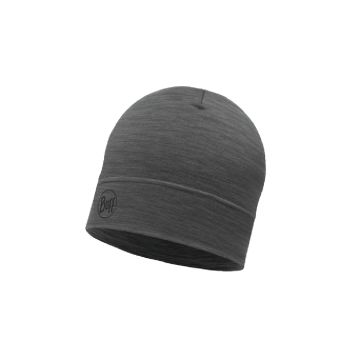 Czapka Buff Merino Lightweight solid grey