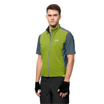 Kamizelka rowerowa Jack Wolfskin TOURER SOFTSHELL VEST M storm grey