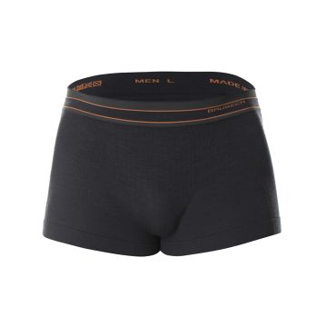 Męskie bokserki Brubeck ACTIVE WOOL BX10870 grafit