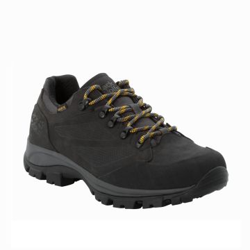 Buty męskie trekkingowe Jack Wolfskin REBELLION TEXAPORE LOW M phantom / burly yellow XT