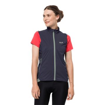 Kamizelka rowerowa Jack Wolfskin TOURER SOFTSHELL VEST W graphite