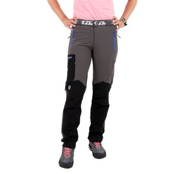 Spodnie damskie Milo VINO LADY grey/blue zips