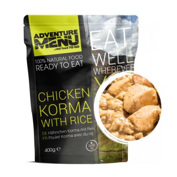 Danie gotowe ADVENTURE MENU Kurczak Korma z ryżem 400 g