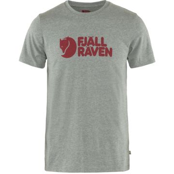 Męska koszulka Fjallraven Logo T-shirt grey malange