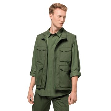 Męska kamizelka Jack Wolfskin LAKESIDE TRIP VEST M greenwood