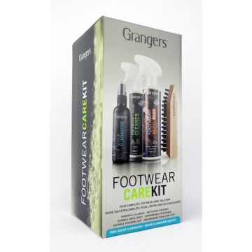 Zestaw do czyszczenia i impregnowania butów Grangers Footwear Care Kit GRF203