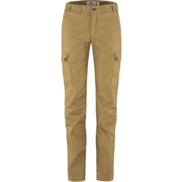 Damskie spodnie trekkingowe Fjallraven Stina Trousers Regular buckwheat brown 