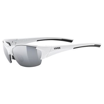 Okulary sportowe z wymiennymi szkłami Uvex BLAZE III 2.0 white/black