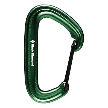 Karabinek wspinaczkowy z zamkiem drucianym Black Diamond LITEWIRE green