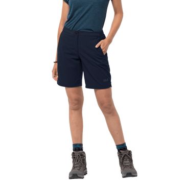 Spodenki damskie Jack Wolfskin HILLTOP TRAIL SHORTS W midnight blue