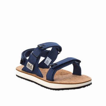Sandały damskie Jack Wolfskin ECOSTRIDE 2 SANDAL W blue / cork