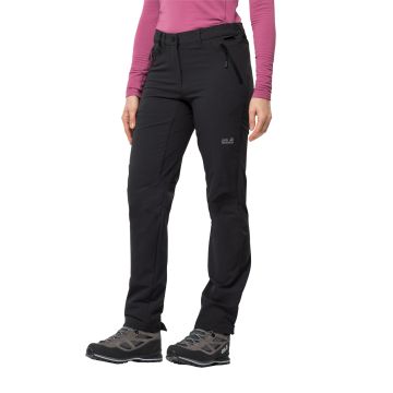Damskie spodnie softshellowe Jack Wolfskin ACTIVATE XT WOMEN black