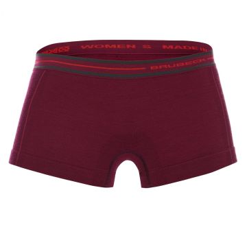 Bokserki damskie Brubeck Active Wool BX10860 plum