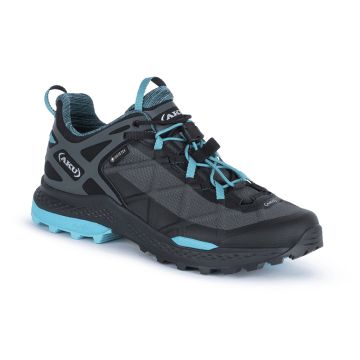 Damskie buty turystyczne AKU W'S ROCKET DFS GTX black/turquoise
