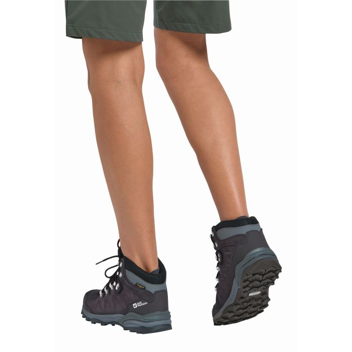 Damskie buty na wędrówki Jack Wolfskin REFUGIO TEXAPORE MID W Dark Steel / Purple || 'Damskie\u0020buty\u0020na\u0020w\u0119dr\u00F3wki\u0020Jack\u0020Wolfskin\u0020REFUGIO\u0020TEXAPORE\u0020MID\u0020W\u0020Dark\u0020Steel\u0020\u002F\u0020Purple'