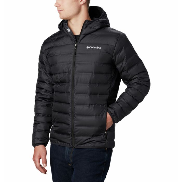 Męska kurtka puchowa Columbia Lake 22 Down Hooded Jacket black || 'M\u0119ska\u0020kurtka\u0020puchowa\u0020Columbia\u0020Lake\u002022\u0020Down\u0020Hooded\u0020Jacket\u0020black'