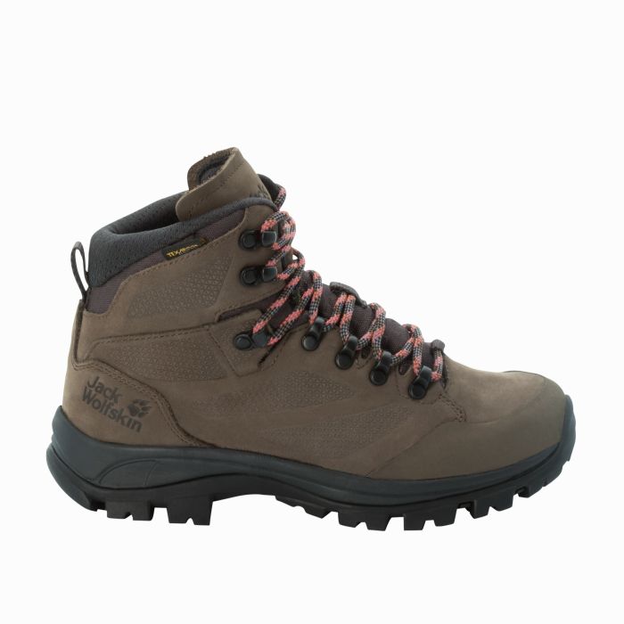 Buty damskie trekkingowe Jack Wolfskin REBELLION TEXAPORE MID W brown / phantom || 'Buty\u0020damskie\u0020trekkingowe\u0020Jack\u0020Wolfskin\u0020REBELLION\u0020TEXAPORE\u0020MID\u0020W\u0020brown\u0020\u002F\u0020phantom'