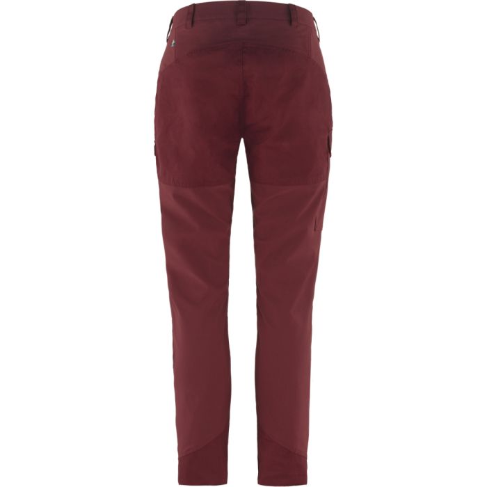 Spodnie trekkingowe damskie Fjallraven Nikka Trousers Curved bordeaux red || 'Spodnie\u0020trekkingowe\u0020damskie\u0020Fjallraven\u0020Nikka\u0020Trousers\u0020Curved\u0020bordeaux\u0020red'