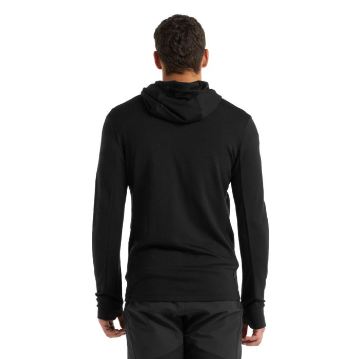 Męska bluza Icebreaker Quantum III LS Full Zip Hoodie black || 'M\u0119ska\u0020bluza\u0020Icebreaker\u0020Quantum\u0020III\u0020LS\u0020Full\u0020Zip\u0020Hoodie\u0020black'