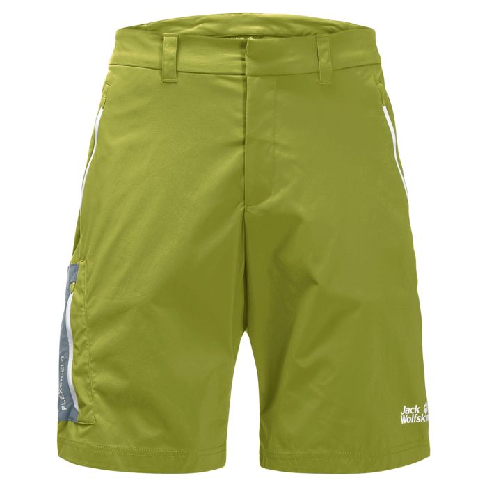 Męskie spodenki turystyczne Jack Wolfskin OVERLAND SHORTS M golden cypress || 'M\u0119skie\u0020spodenki\u0020turystyczne\u0020Jack\u0020Wolfskin\u0020OVERLAND\u0020SHORTS\u0020M\u0020golden\u0020cypress'