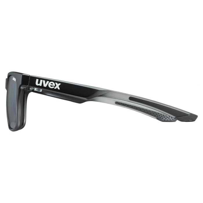 Okulary turystyczne Uvex LGL 42 black transparent/silver || 'Okulary\u0020turystyczne\u0020Uvex\u0020LGL\u002042\u0020black\u0020transparent\u002Fsilver'