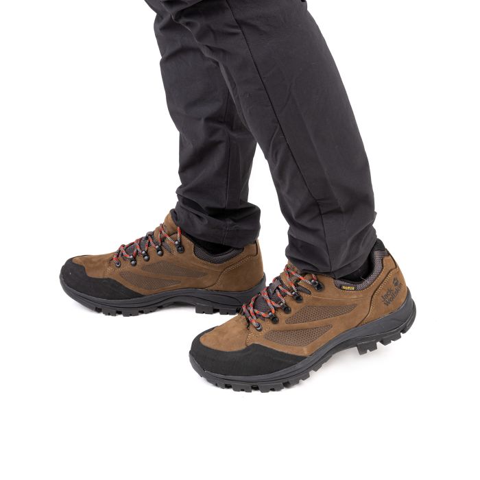 Męskie buty trekkingowe Jack Wolfskin REBELLION TEXAPORE LOW M brown / phantom || 'M\u0119skie\u0020buty\u0020trekkingowe\u0020Jack\u0020Wolfskin\u0020REBELLION\u0020TEXAPORE\u0020LOW\u0020M\u0020brown\u0020\u002F\u0020phantom'