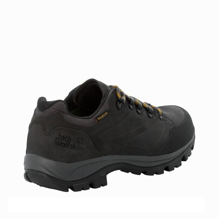 Buty męskie trekkingowe Jack Wolfskin REBELLION TEXAPORE LOW M phantom / burly yellow XT || 'Buty\u0020m\u0119skie\u0020trekkingowe\u0020Jack\u0020Wolfskin\u0020REBELLION\u0020TEXAPORE\u0020LOW\u0020M\u0020phantom\u0020\u002F\u0020burly\u0020yellow\u0020XT'