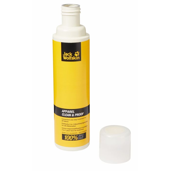Preparat czyszczący z impregnatem do odzieży Jack Wolfskin APPAREL CLEAN & PROOF 300 || 'Preparat\u0020czyszcz\u0105cy\u0020z\u0020impregnatem\u0020do\u0020odzie\u017Cy\u0020Jack\u0020Wolfskin\u0020APPAREL\u0020CLEAN\u0020\u0026\u0020PROOF\u0020300'