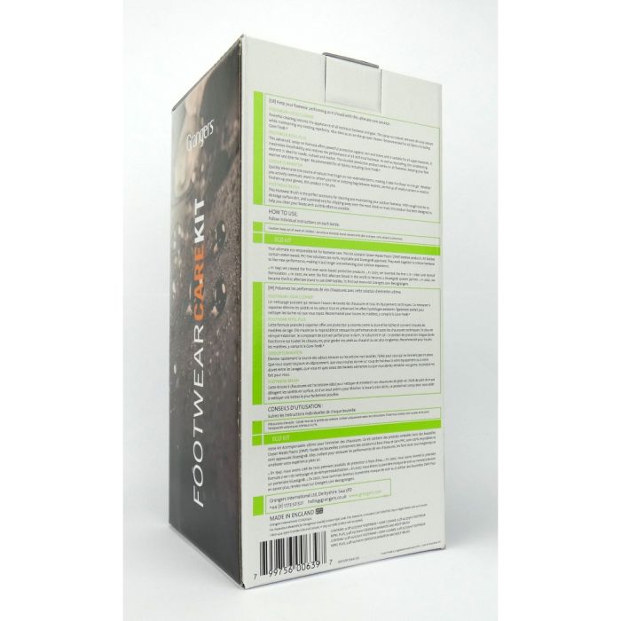 Zestaw do czyszczenia i impregnowania butów Grangers Footwear Care Kit GRF203 || 'Zestaw\u0020do\u0020czyszczenia\u0020i\u0020impregnowania\u0020but\u00F3w\u0020Grangers\u0020Footwear\u0020Care\u0020Kit\u0020GRF203'