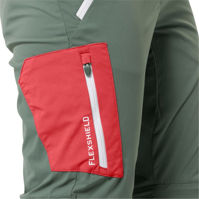 Damskie spodnie z odpinanymi nogawkami Jack Wolfskin OVERLAND ZIP AWAY W hedge green || 'Damskie\u0020spodnie\u0020z\u0020odpinanymi\u0020nogawkami\u0020Jack\u0020Wolfskin\u0020OVERLAND\u0020ZIP\u0020AWAY\u0020W\u0020hedge\u0020green'