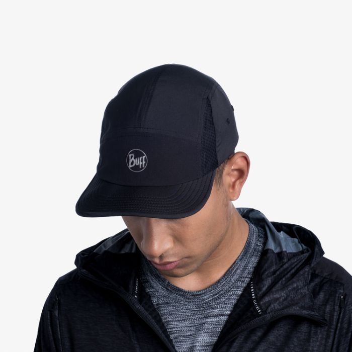 Czapka z daszkiem Buff 5 Panel Go Cap solid black || 'Czapka\u0020z\u0020daszkiem\u0020Buff\u00205\u0020Panel\u0020Go\u0020Cap\u0020solid\u0020black'