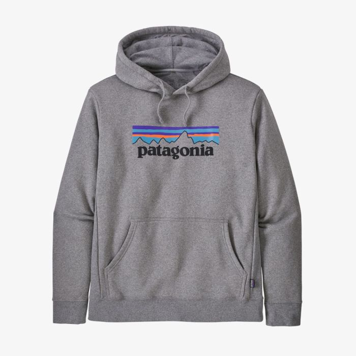 Bluza Patagonia P-6 Logo Uprisal Hoody gravel heather || 'Bluza\u0020Patagonia\u0020P\u002D6\u0020Logo\u0020Uprisal\u0020Hoody\u0020gravel\u0020heather'