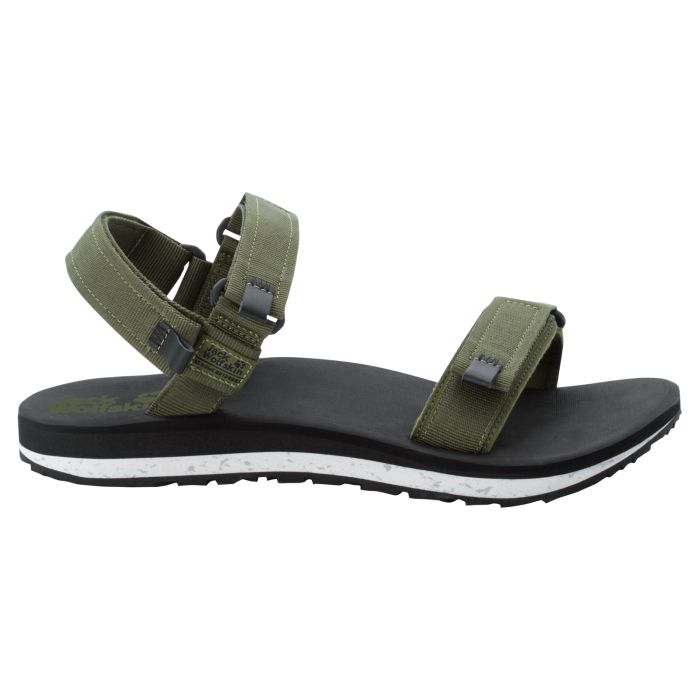 Sandały męskie Jack Wolfskin OUTFRESH SANDAL M khaki/black || 'Sanda\u0142y\u0020m\u0119skie\u0020Jack\u0020Wolfskin\u0020OUTFRESH\u0020SANDAL\u0020M\u0020khaki\u002Fblack'