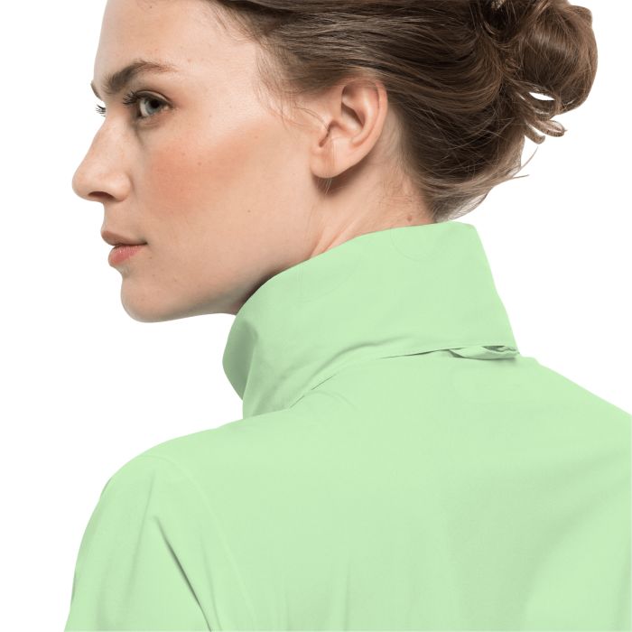 Damska rowerowa kurtka przeciwdeszczowa Jack Wolfskin TOURER 2.5L JKT W hedge green || 'Damska\u0020rowerowa\u0020kurtka\u0020przeciwdeszczowa\u0020Jack\u0020Wolfskin\u0020TOURER\u00202.5L\u0020JKT\u0020W\u0020hedge\u0020green'