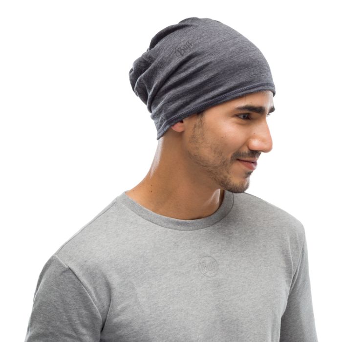 Chusta wielofunkcyjna Buff Merino Lightweight solid grey  || 'Chusta\u0020wielofunkcyjna\u0020Buff\u0020Merino\u0020Lightweight\u0020solid\u0020grey\u0020'