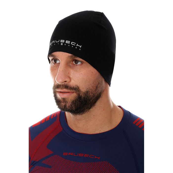 Czapka Brubeck Active Wool HM10180 black || 'Czapka\u0020Brubeck\u0020Active\u0020Wool\u0020HM10180\u0020black'