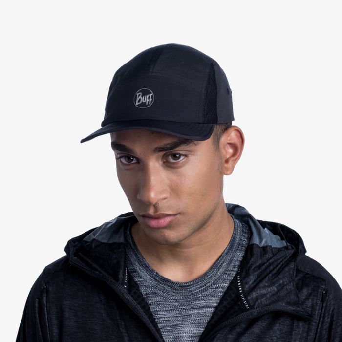 Czapka z daszkiem Buff 5 Panel Go Cap solid black || 'Czapka\u0020z\u0020daszkiem\u0020Buff\u00205\u0020Panel\u0020Go\u0020Cap\u0020solid\u0020black'