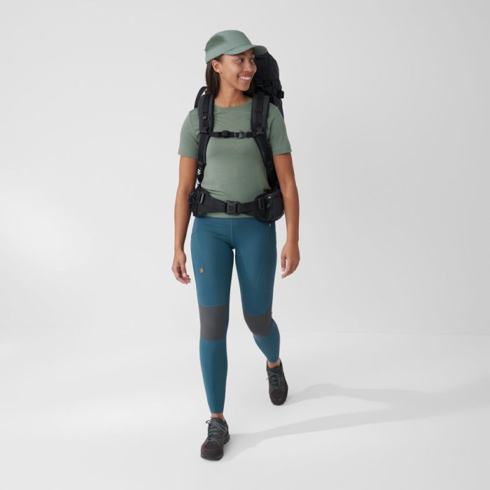 Damskie legginsy trekkingowe Fjallraven Abisko Trekking Tights Pro indigo blue || 'Damskie\u0020legginsy\u0020trekkingowe\u0020Fjallraven\u0020Abisko\u0020Trekking\u0020Tights\u0020Pro\u0020indigo\u0020blue'