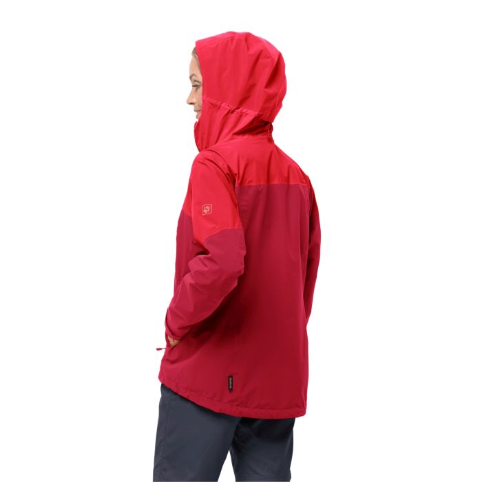 Kurtka górska damska Jack Wolfskin GO HIKE JACKET W bright scarlet || 'Kurtka\u0020g\u00F3rska\u0020damska\u0020Jack\u0020Wolfskin\u0020GO\u0020HIKE\u0020JACKET\u0020W\u0020bright\u0020scarlet'