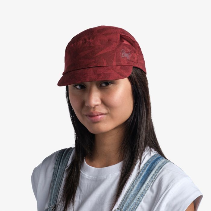 Czapka z daszkiem Buff Pack Summit Cap acai brick || 'Czapka\u0020z\u0020daszkiem\u0020Buff\u0020Pack\u0020Summit\u0020Cap\u0020acai\u0020brick'