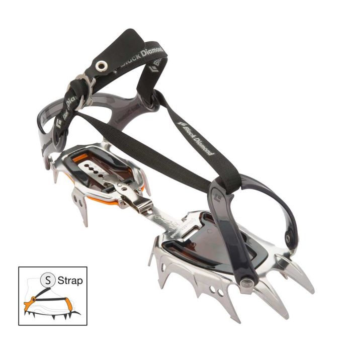 Raki wspinaczkowe koszykowe Black Diamond SERAC STRAP CRAMPON || 'Raki\u0020wspinaczkowe\u0020koszykowe\u0020Black\u0020Diamond\u0020SERAC\u0020STRAP\u0020CRAMPON'